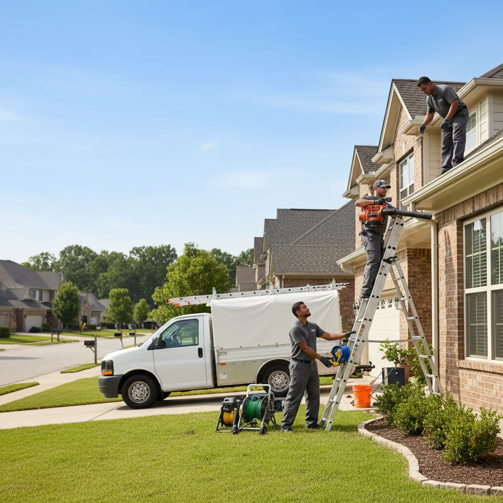 Home Gutter Service in Iola, TX near me